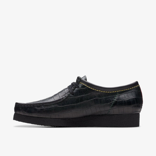 Wallabee Black Crocodile | Clarks on Sale - Men