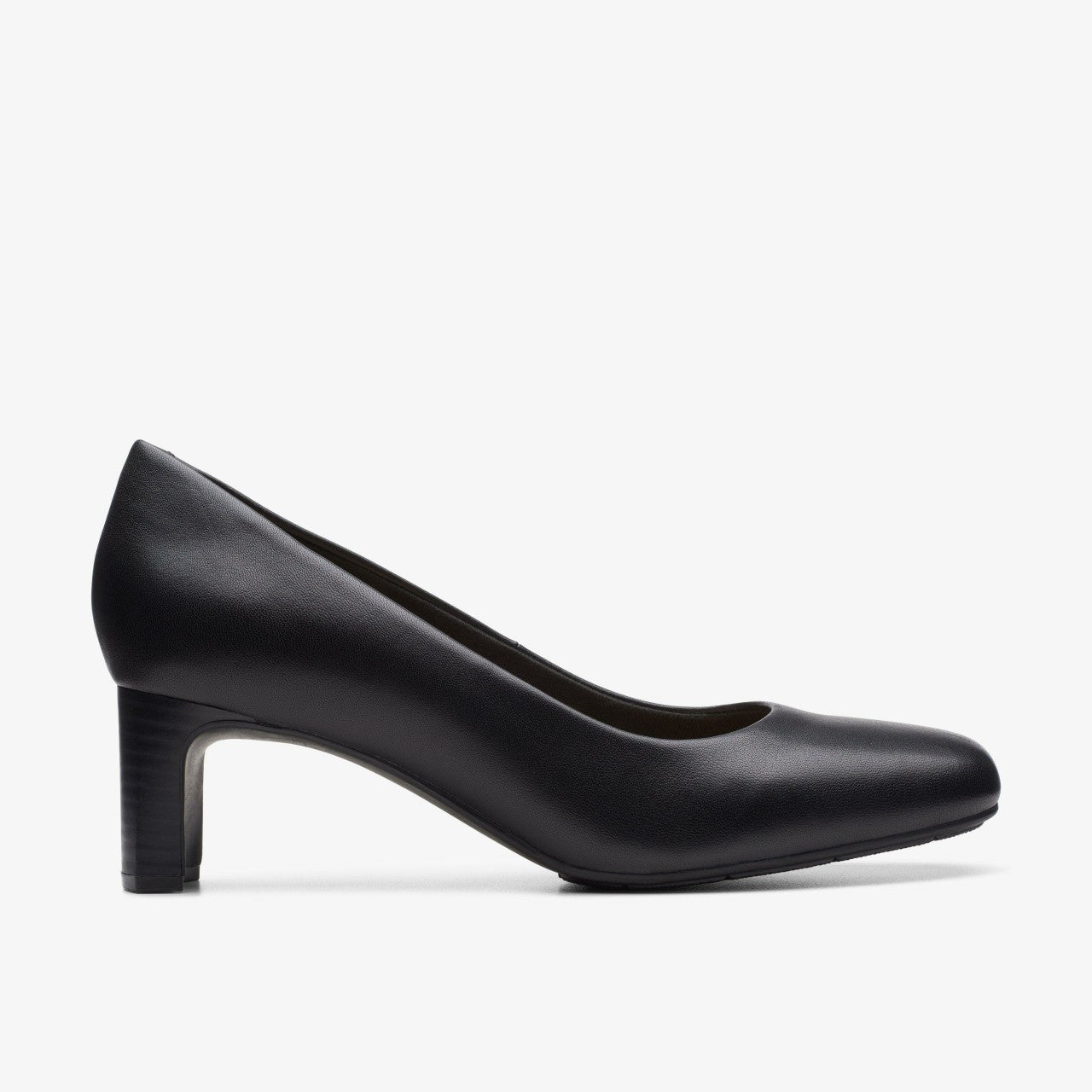 Kyndall Iris Black Leather | Clarks on Sale - Women