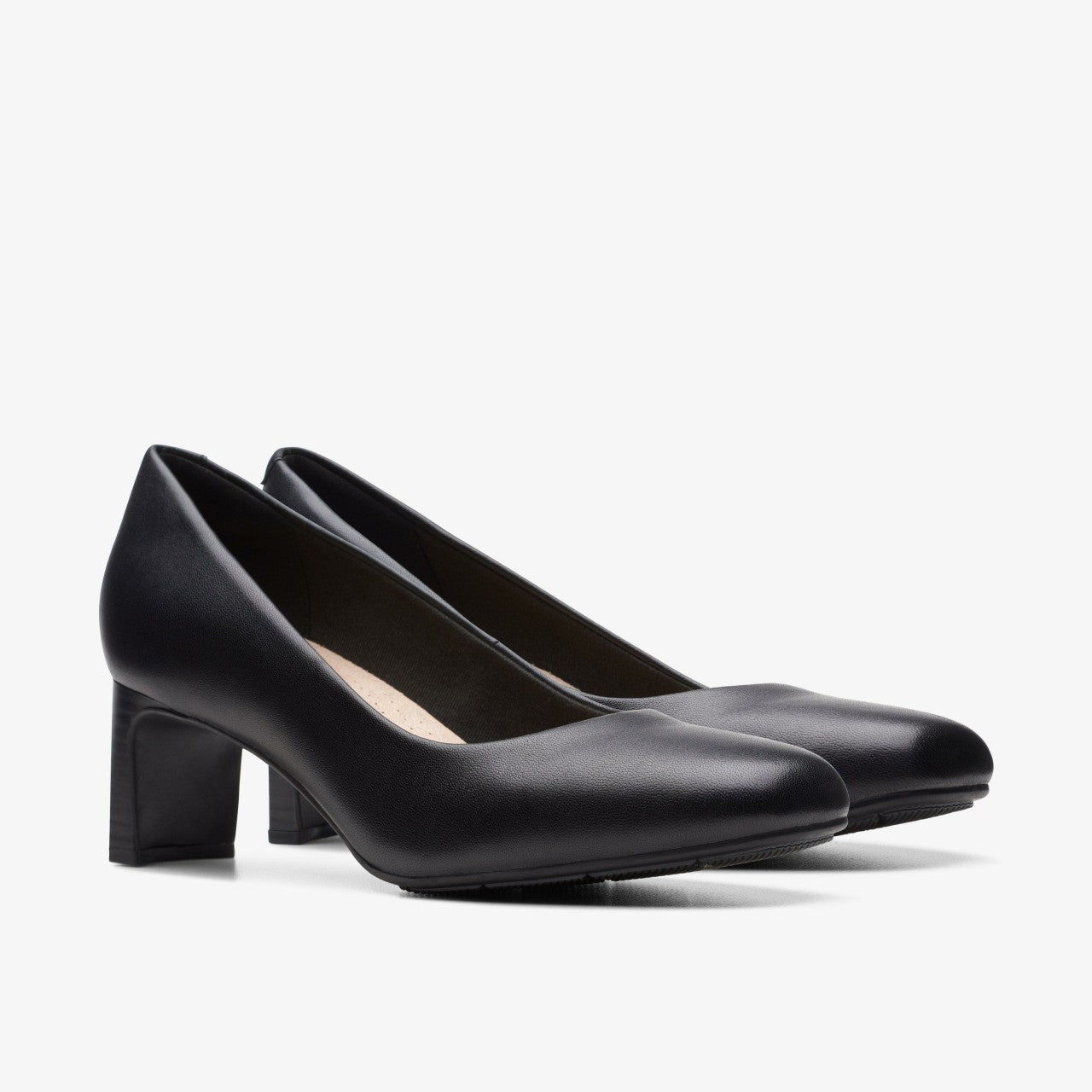 Kyndall Iris Black Leather | Clarks on Sale - Women