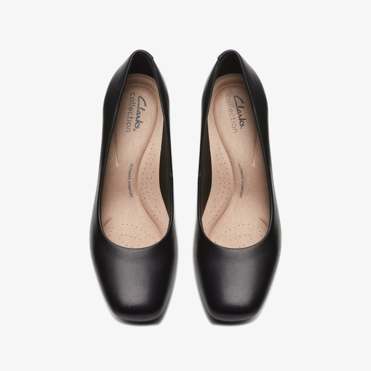 Kyndall Iris Black Leather | Clarks on Sale - Women