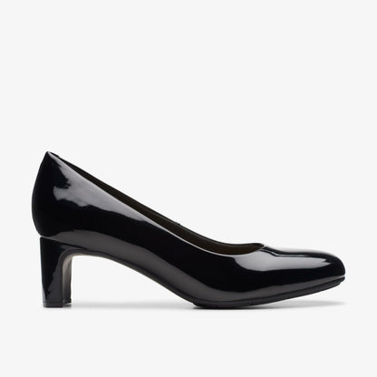Kyndall Iris Black Patent | Clarks for sale - Women