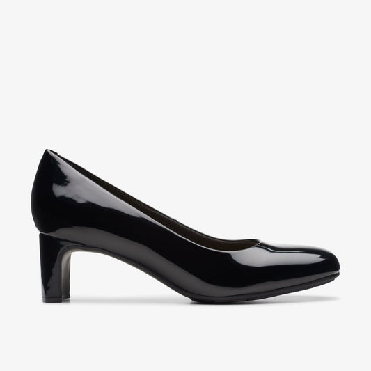 Kyndall Iris Black Patent | Clarks for sale - Women