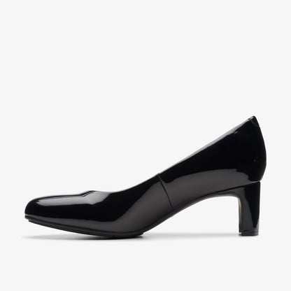 Kyndall Iris Black Patent | Clarks for sale - Women