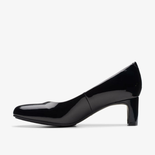 Kyndall Iris Black Patent | Clarks for sale - Women
