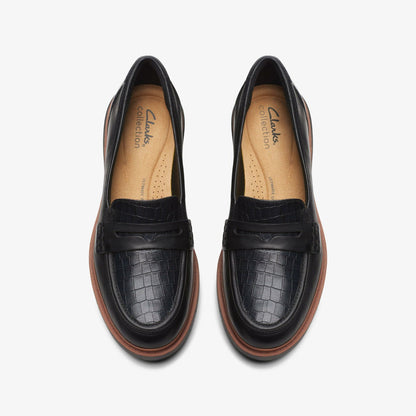 Westlynn Ayla Black Leather | Clarks Sale - Women