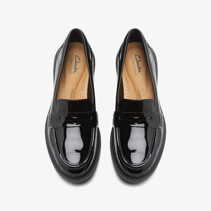 Westlynn Ayla Black Patent | Clarks outlet - Women