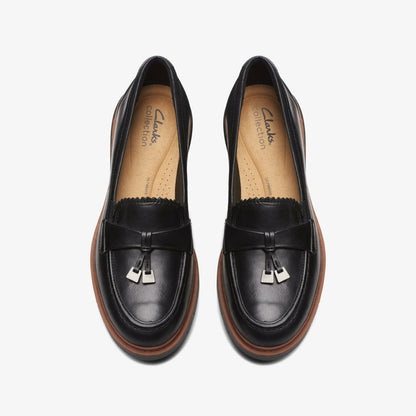 Westlynn Bella Black Leather | Clarks for sale - Women