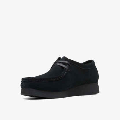 Wallabee EVO Shoe Black Suede | Clarks outlet - Women