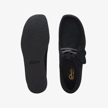Wallabee EVO Shoe Black Suede | Clarks outlet - Women