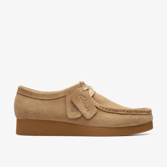 Wallabee EVO Shoe Dark Sand Suede | Clarks discount - Women