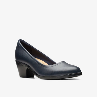 Emily2 Ruby Navy Leather | Clarks online - Women