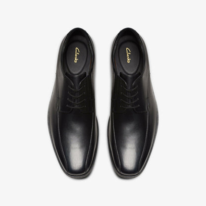 Howard Over Black Leather | Clarks on Sale - Men