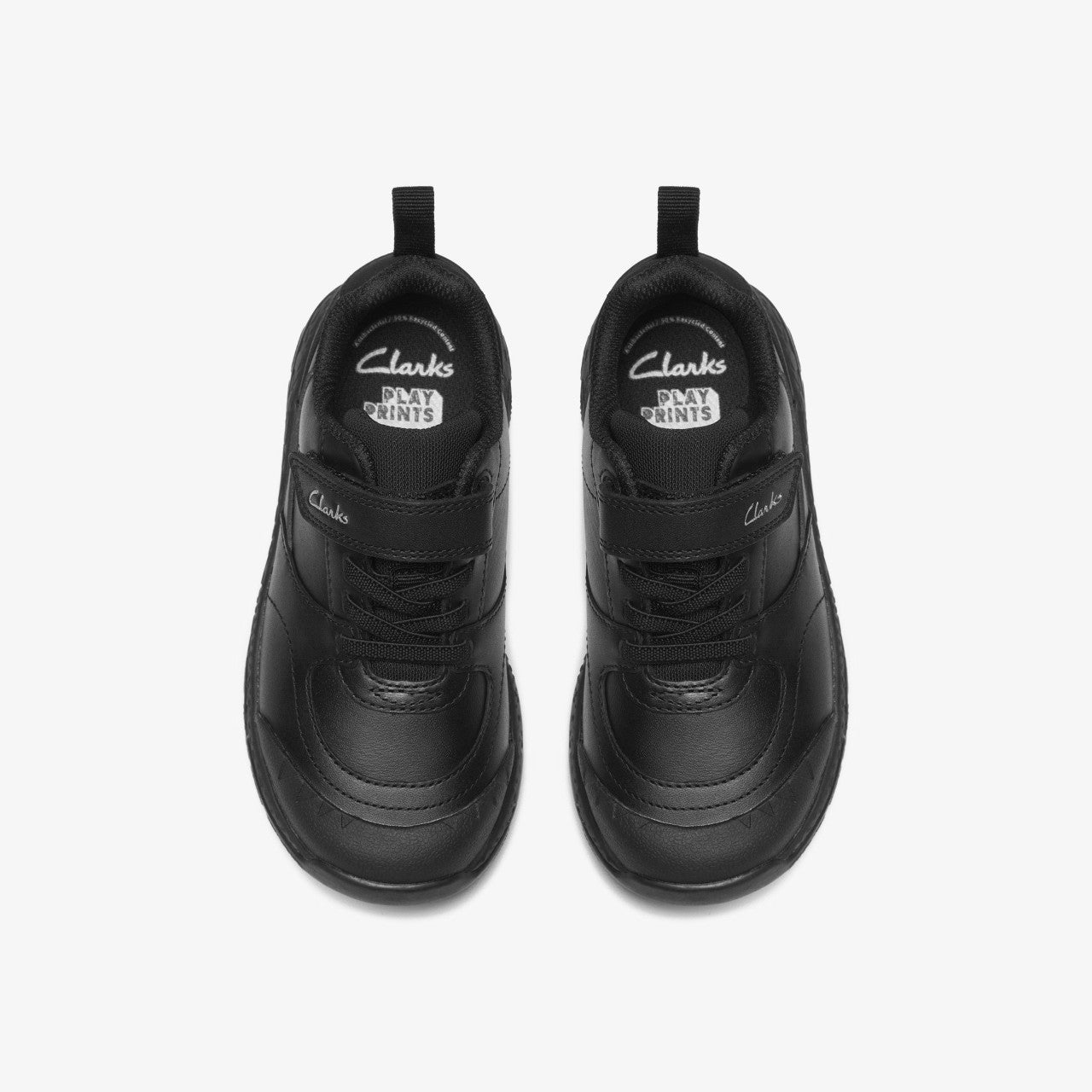 Steggy Stride Kid Black Leather | Clarks outlet - Kids