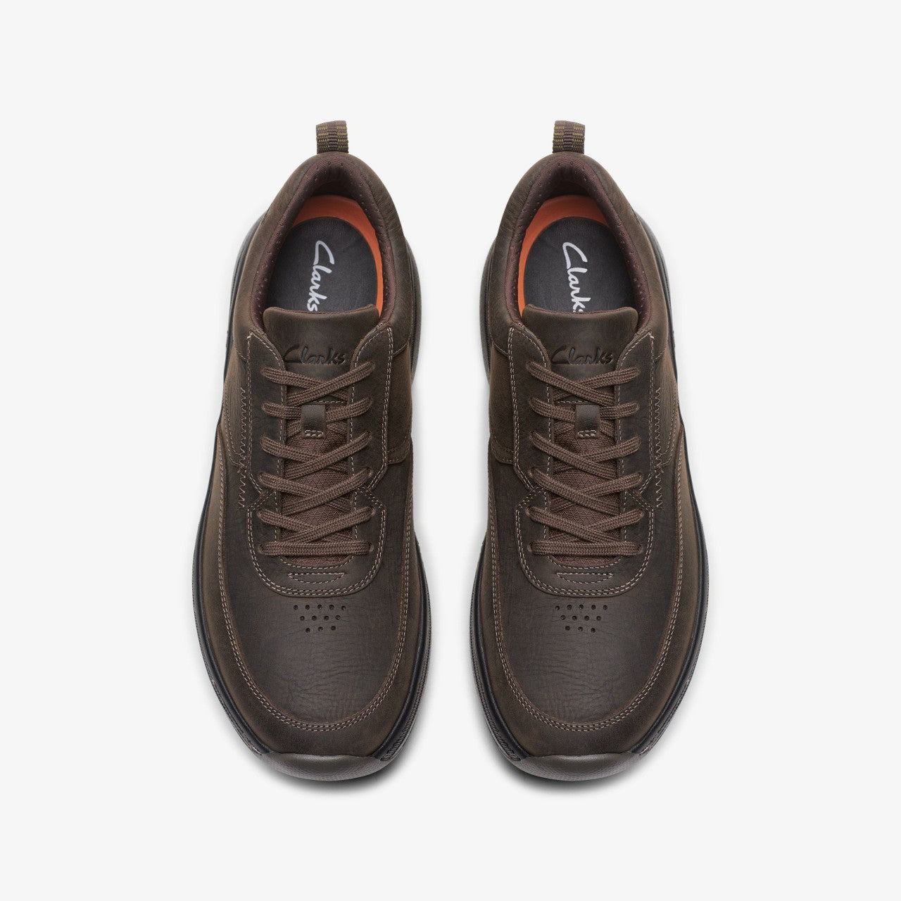 Clarks Pro Lace Dark Brown Tumbled | Clarks online - Men