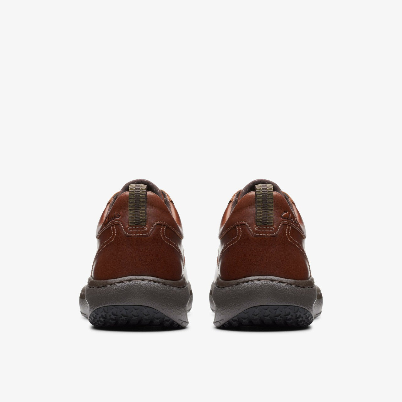 Clarks Pro Lace Dark Tan Leather | Clarks on Sale - Men