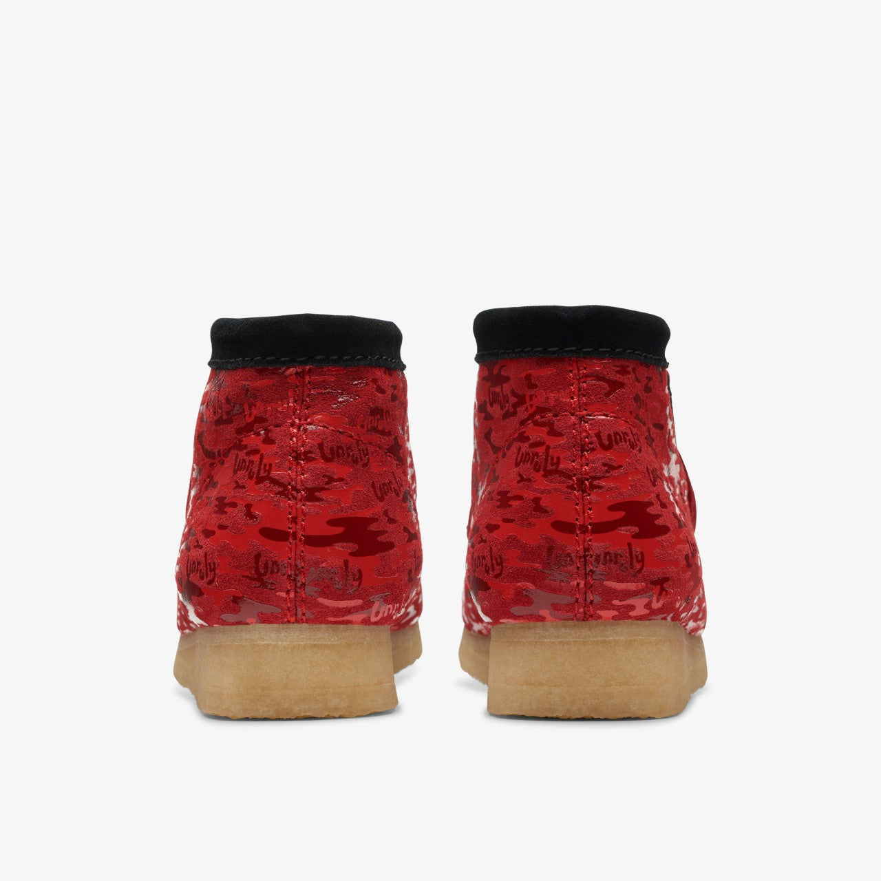 Wallabee Boot Red Camouflage | Clarks on Sale - Men