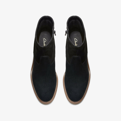 Colden Up Black Suede | Clarks on Sale - Women