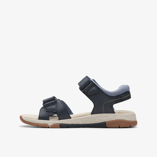 Spiney Step Kid Navy | Clarks outlet - Kids