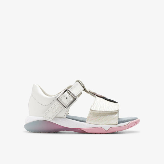 Osian Charm Toddler White | Clarks discount - Kids / Babies