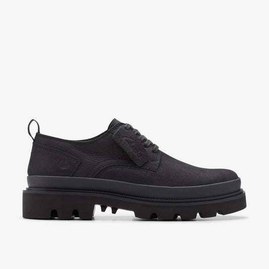 Badell Lace Black Nubuck | Clarks outlet - Men