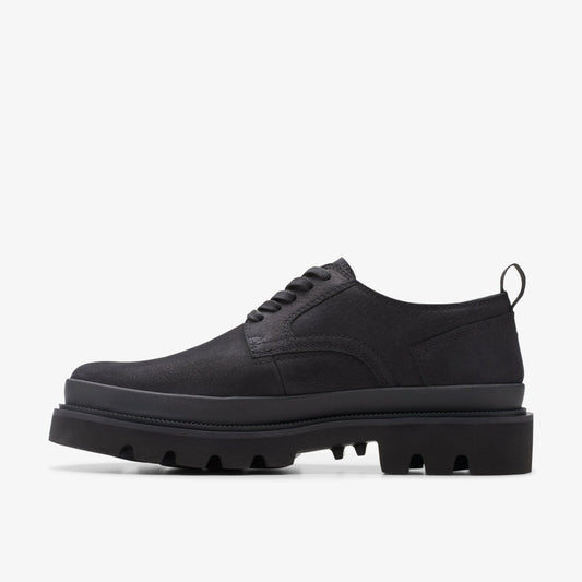 Badell Lace Black Nubuck | Clarks outlet - Men