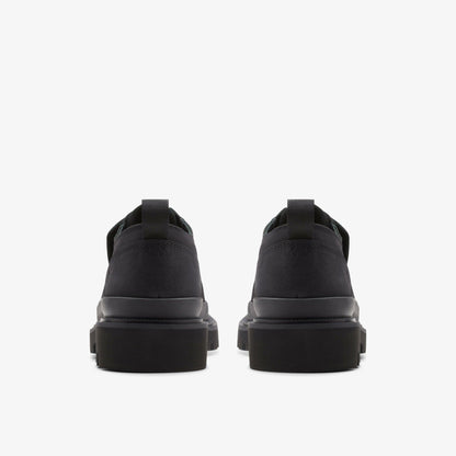 Badell Lace Black Nubuck | Clarks outlet - Men