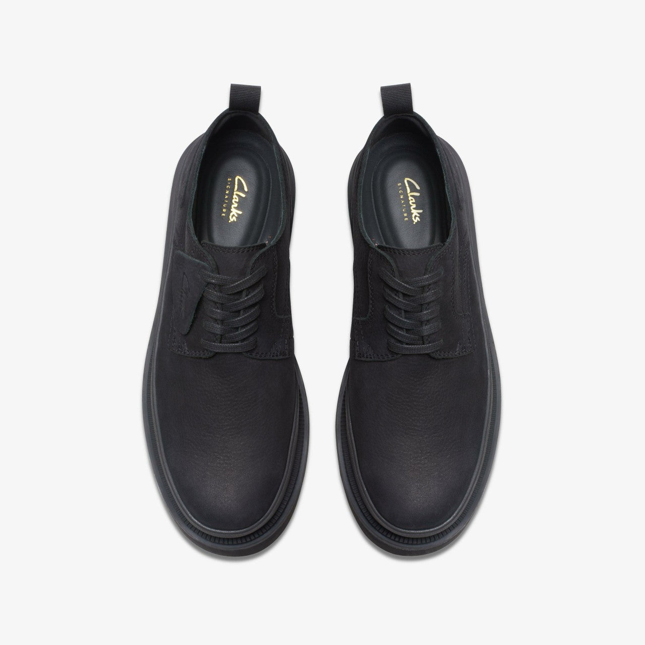 Badell Lace Black Nubuck | Clarks outlet - Men