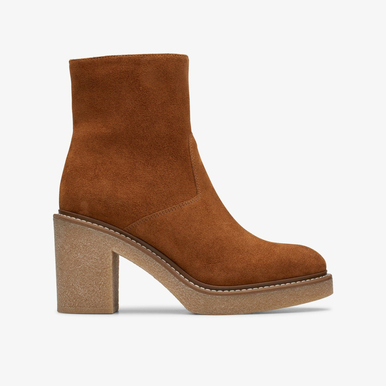 Colden Up Dark Tan Suede | Clarks online - Women
