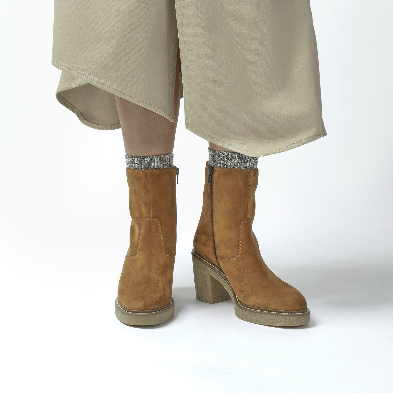 Colden Up Dark Tan Suede | Clarks online - Women