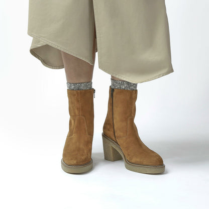 Colden Up Dark Tan Suede | Clarks online - Women