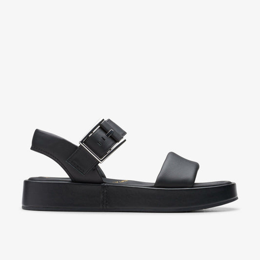 Alda Strap Black Leather | Clarks online - Women