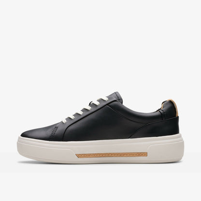 Hollyhock Walk Black Leather | Clarks online - Women