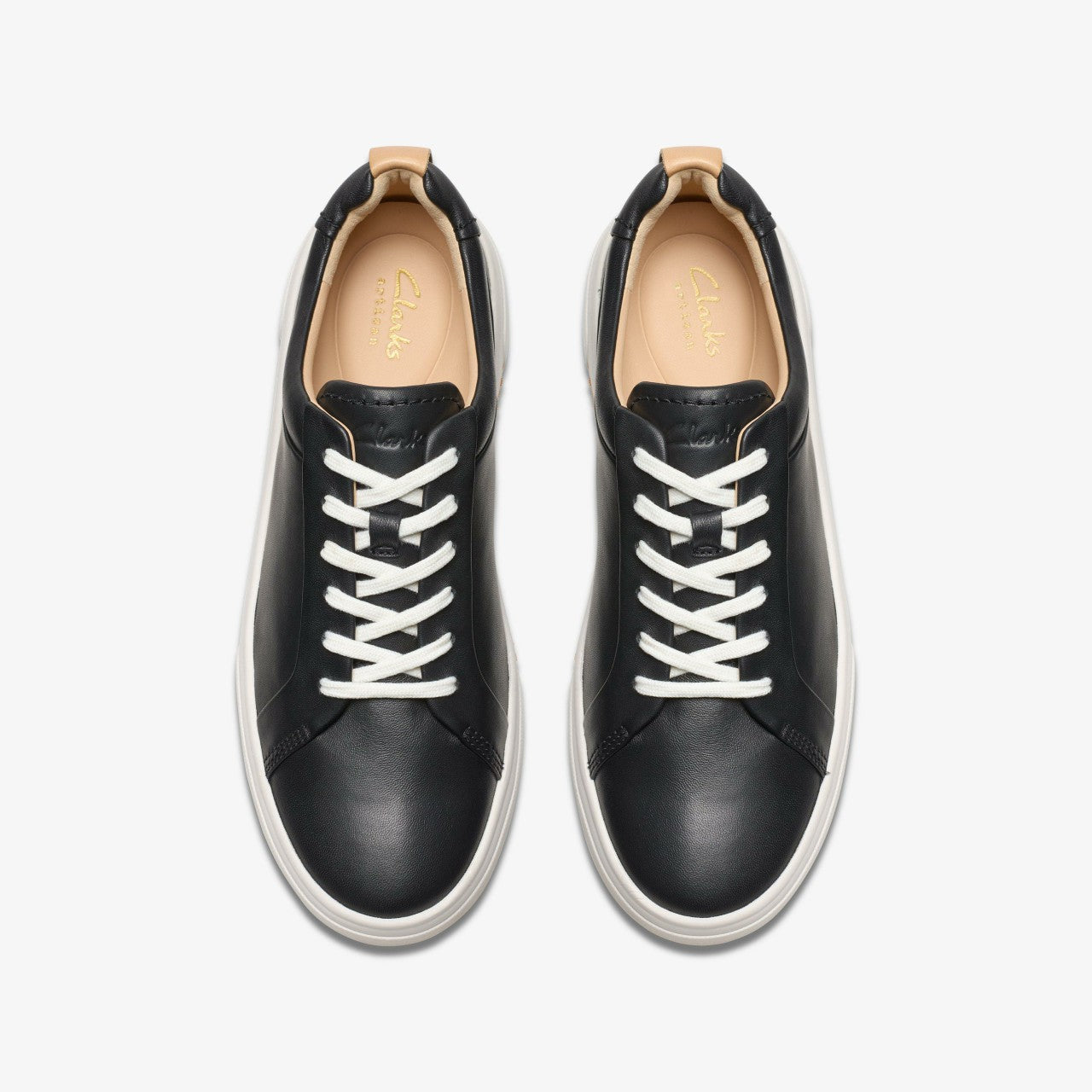 Hollyhock Walk Black Leather | Clarks online - Women