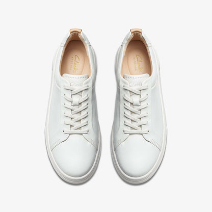 Hollyhock Walk Off White Leather | Clarks on Sale - Women