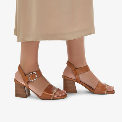 Siara 65 Buckle Tan Leather | Clarks discount - Women