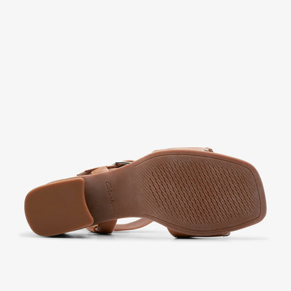 Siara 65 Buckle Tan Leather | Clarks discount - Women