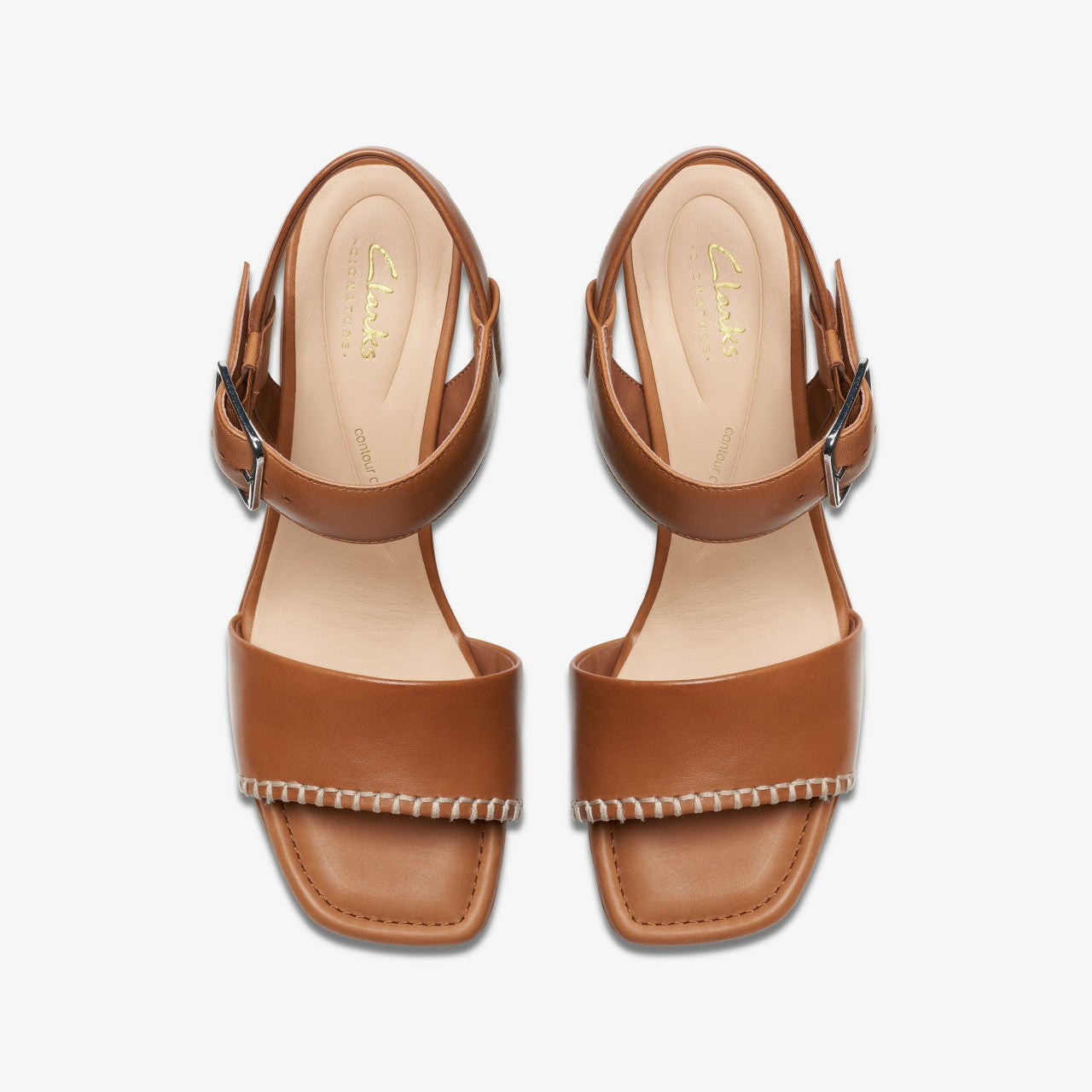 Siara 65 Buckle Tan Leather | Clarks discount - Women