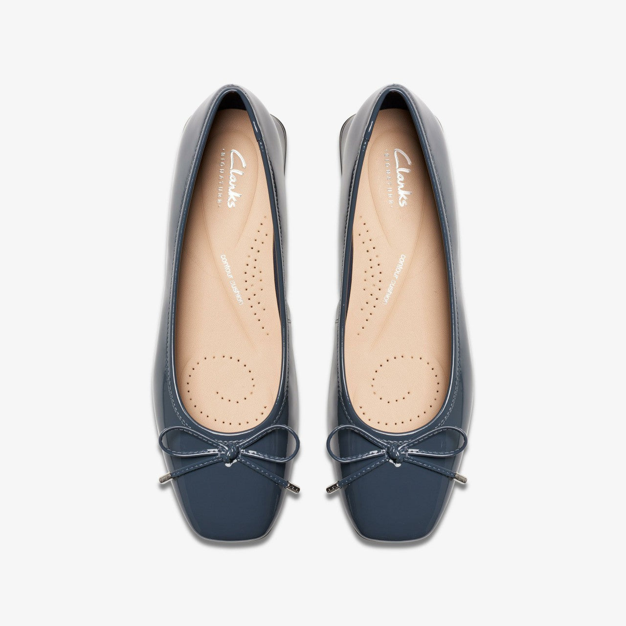 Ubree 15 Step Navy Patent | Clarks for sale - Women