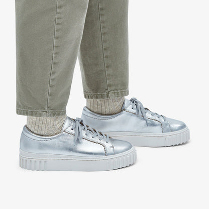 Mayhill Walk Silver Metallic | Clarks outlet - Women