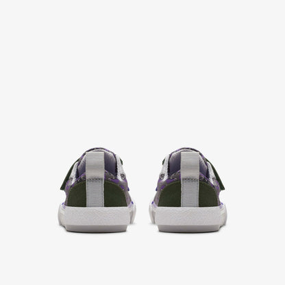 Foxing Steggy Toddler Grey Combination | Clarks Sale - Kids