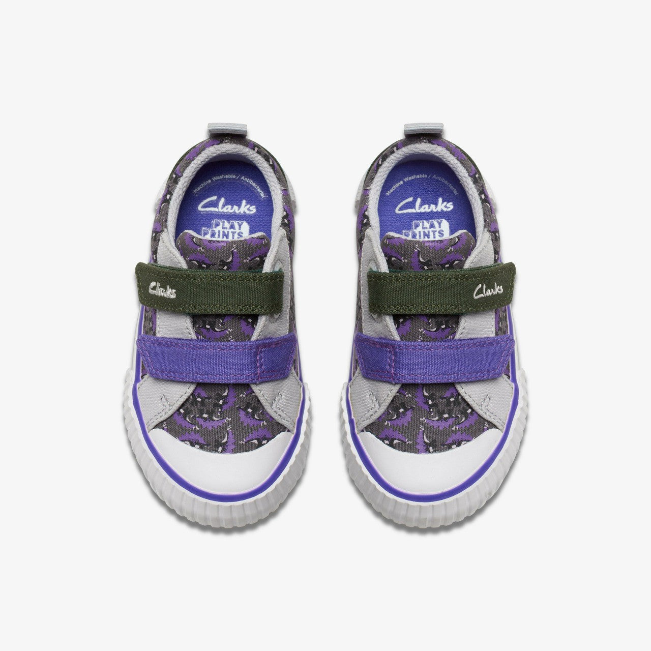 Foxing Steggy Toddler Grey Combination | Clarks Sale - Kids
