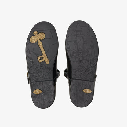 Lock Magic Kid Black Leather | Clarks on Sale - Kids