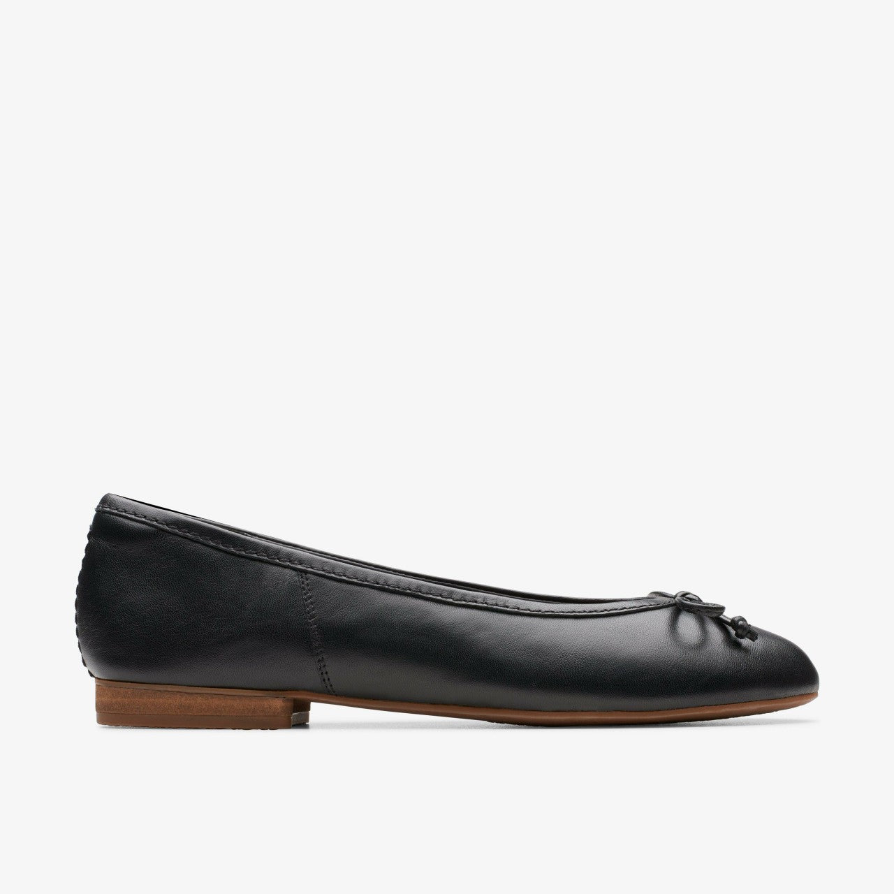 Fawna Lily Black Leather | Clarks for sale - Women
