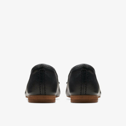 Fawna Lily Black Leather | Clarks for sale - Women