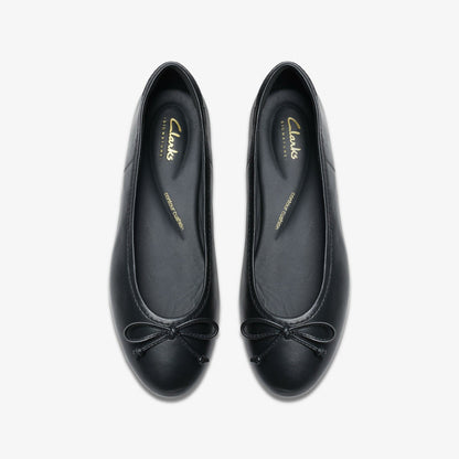 Fawna Lily Black Leather | Clarks for sale - Women