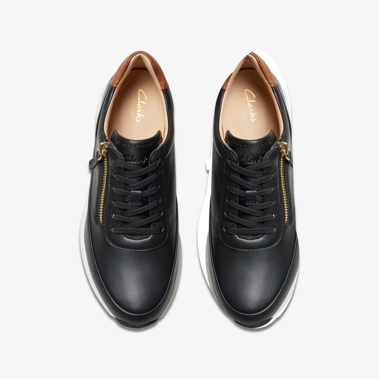 Tivoli Zip Black Leather | Clarks online - Women