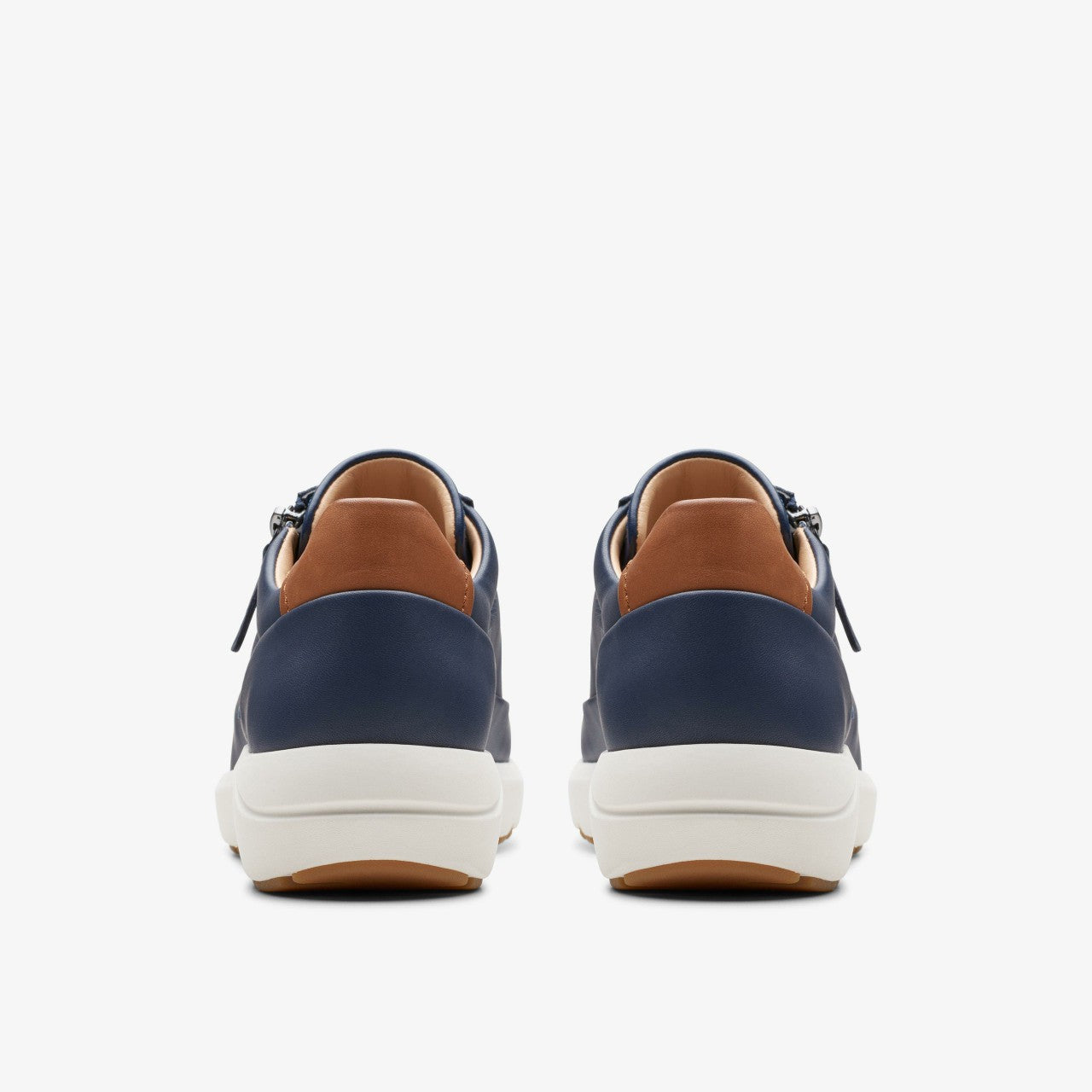 Tivoli Zip Navy Leather | Clarks outlet - Women