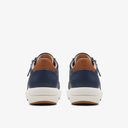 Tivoli Zip Navy Leather | Clarks outlet - Women