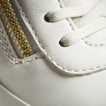 Tivoli Zip Off White Leather | Clarks discount - Women