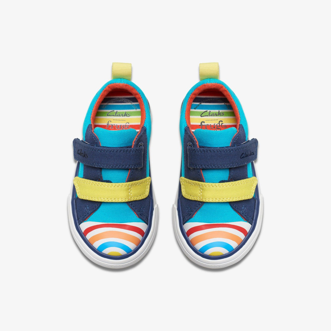 Foxing Ocean Toddler Blue Multicolour | Clarks online - Kids